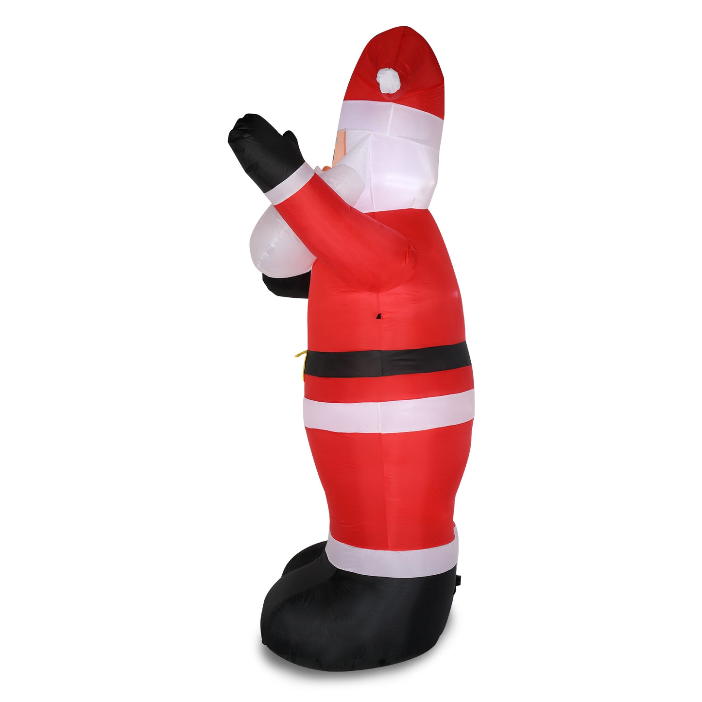 8ft with 4 String Lights Inflatable Garden Santa Claus Decoration