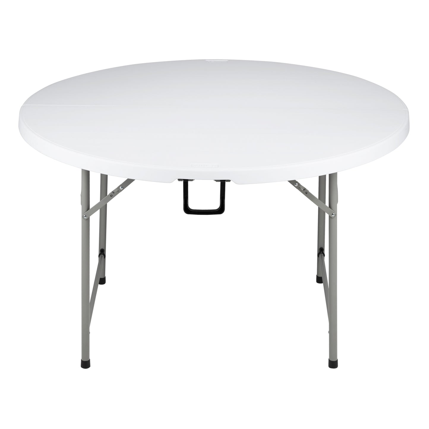 48inch Round Folding Table Outdoor Folding Utility Table White