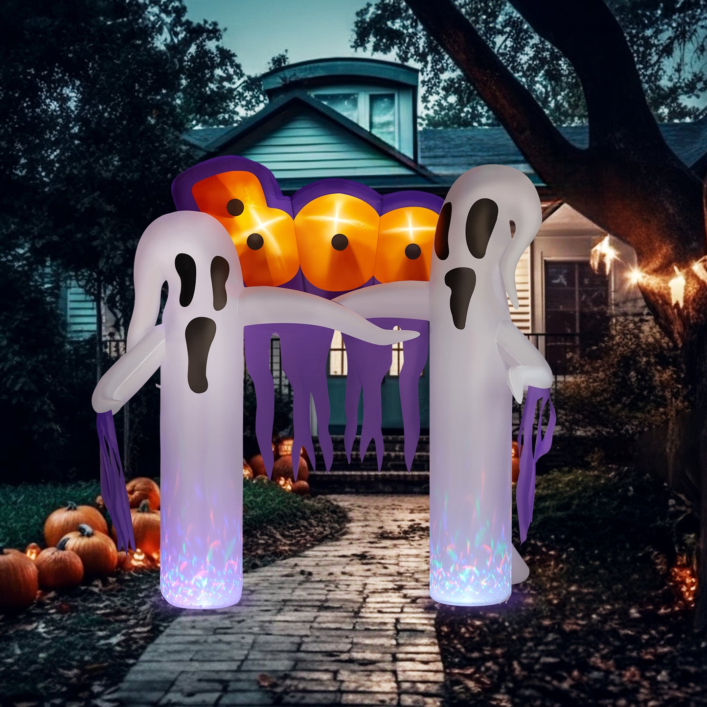 9.8ft White Ghost  Yard Decoration