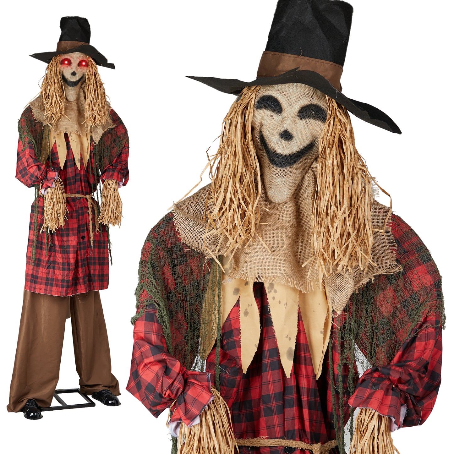 8.2ft Scarecrow Outdoor Halloween Decorations