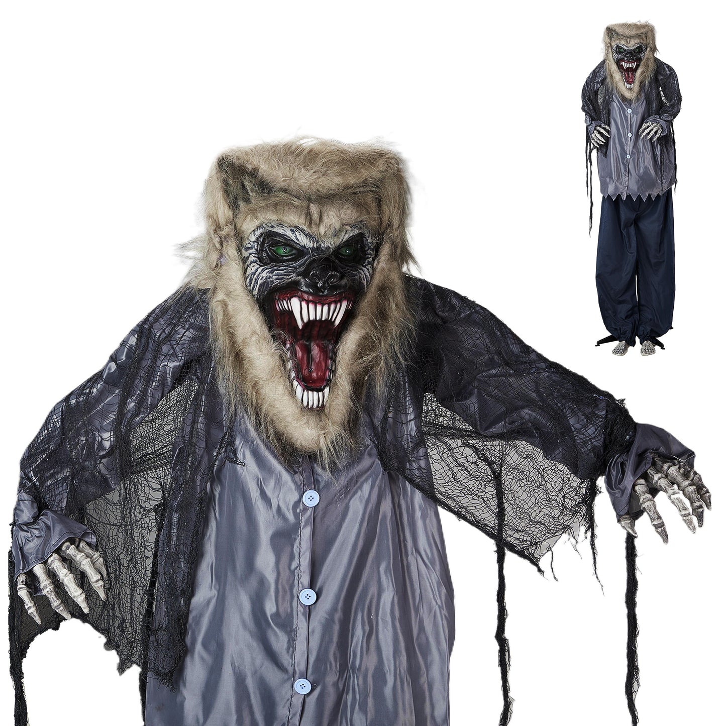 6.9ft Werewolf Outdoor Halloween Decorations