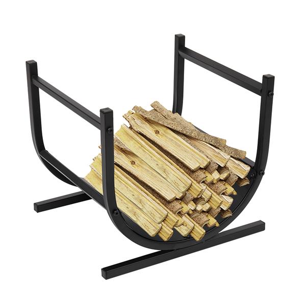 U-Shaped Firewood Holder